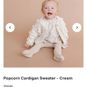 Blueberry Hill Popcorn Cardigan Sweater for Kids